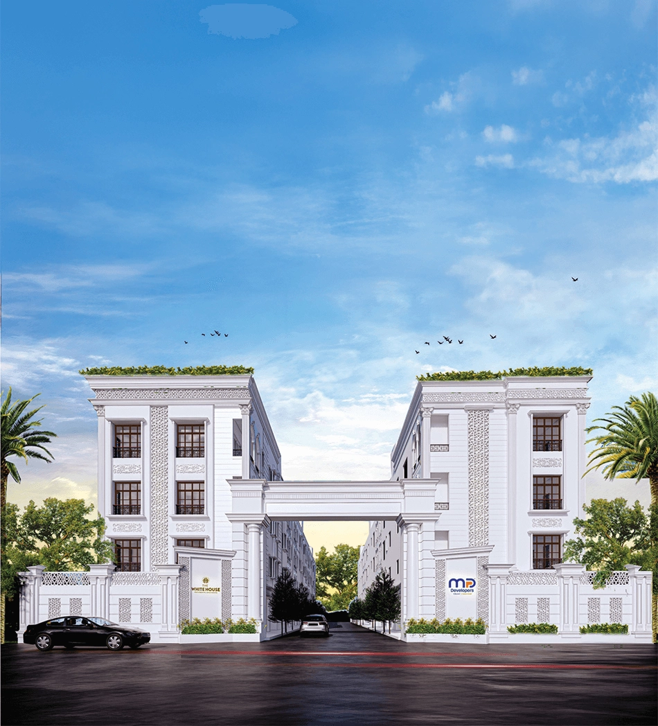 MP The White House – Front Elevation, Manapakkam Chennai