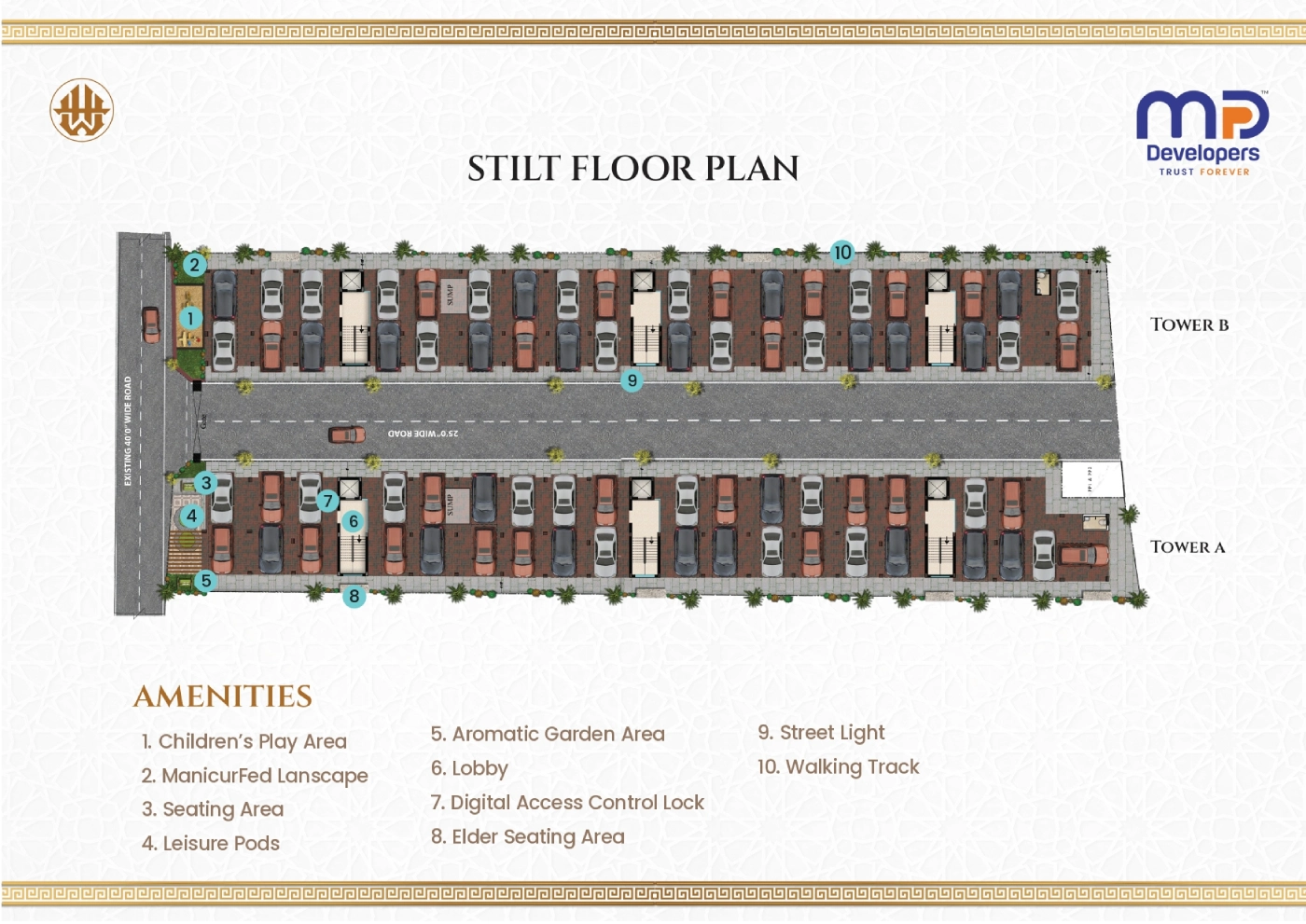MP The White House – Stilt Floor Plan