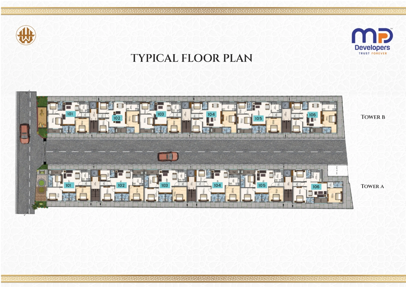 MP The White House – Typical Floor Plan
