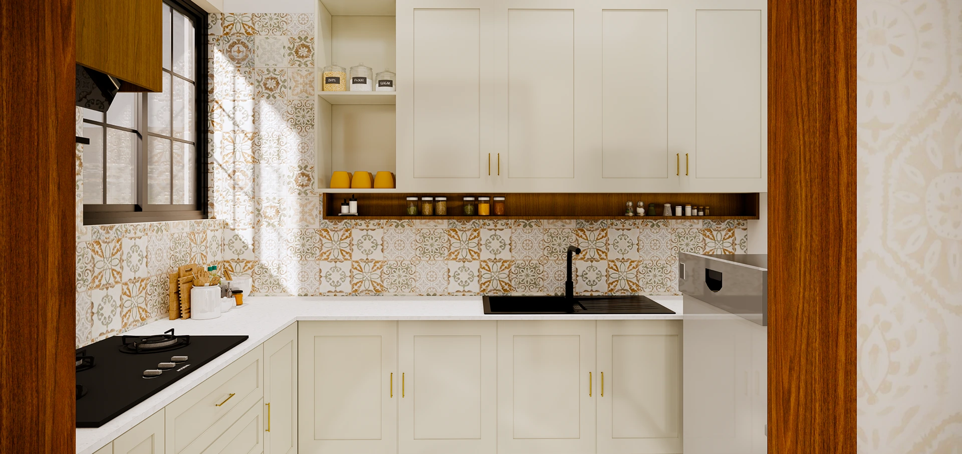 MP The White House – 3 BHK Kitchen (Artist's Impression)